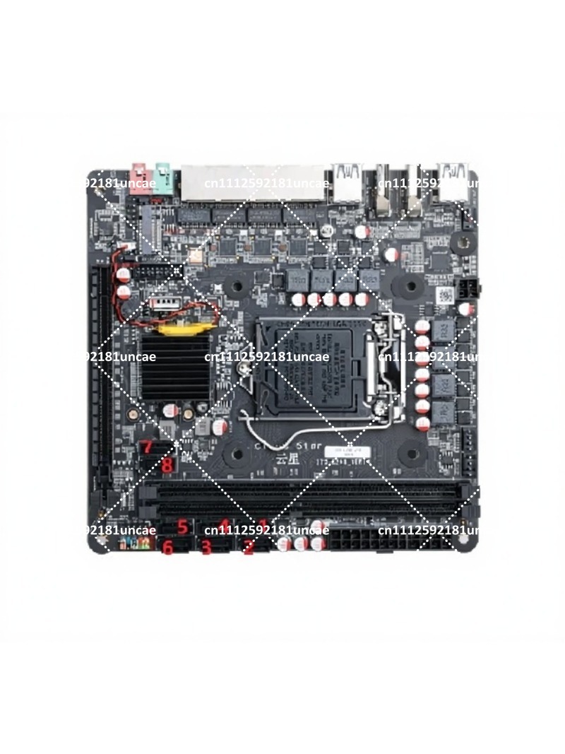 Nas Motherboard 8 Sata Mini Itx - Motherboard Mini ITX untuk CPU Generasi