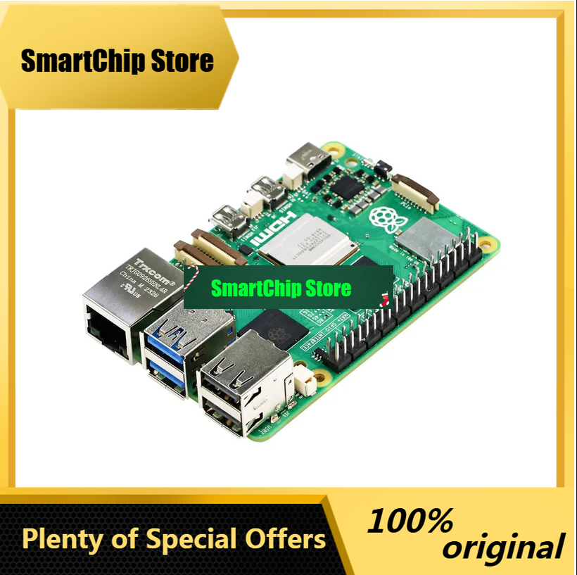 Raspberry Pi 5 8Gb Board - SmCpOfficial Raspberry Pi 5 Komputer Papan