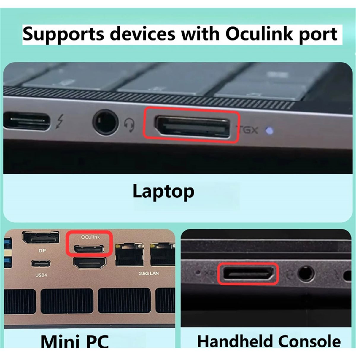 Oculink Egpu Mini Pc - PABRIK BARU~Oculink EGPU Graphics Card Dock