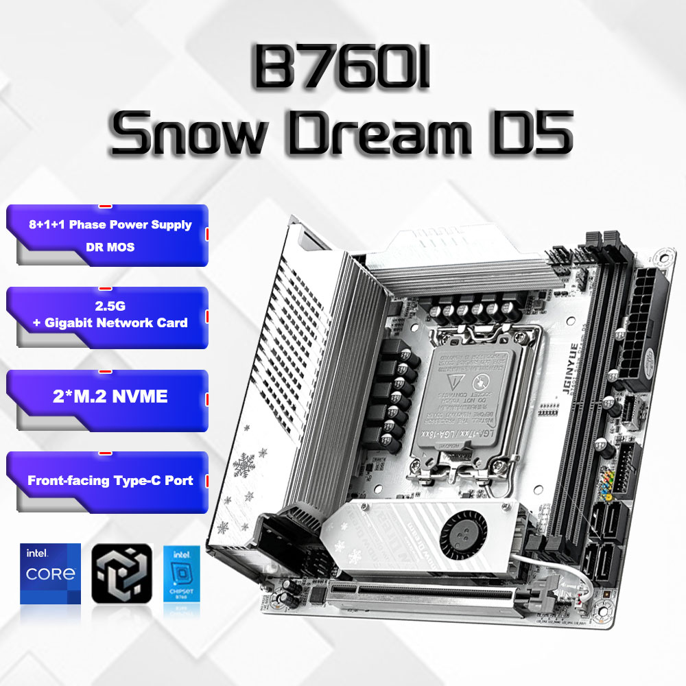 Lga1700 Itx Motherboard Ddr5 - Motherboard B760i ARGB WIFI DDR5 mini