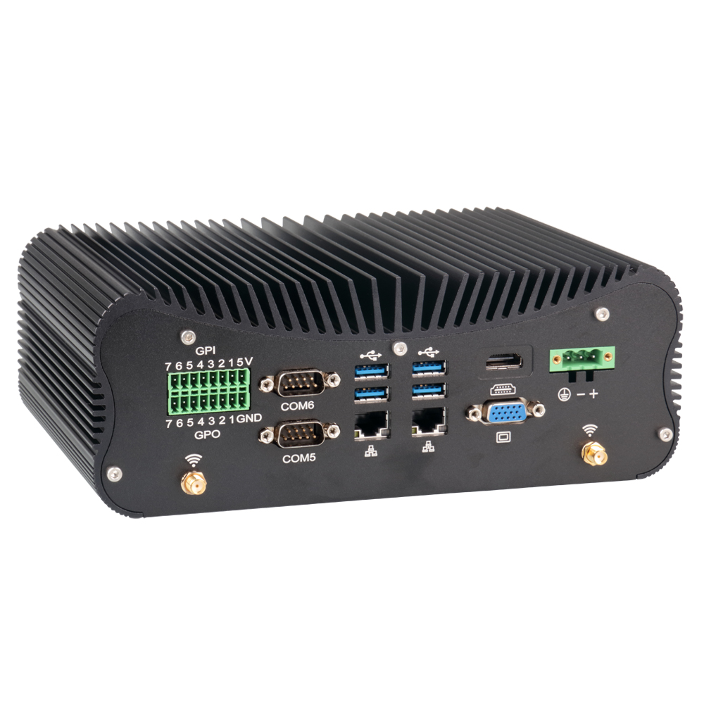 Fanless Industrial Pc Rs485 Core I7 - PC Mini Tanpa Kipas Industri Intel