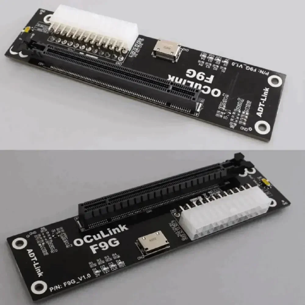 F9G 64Gbps OcuLink ke PCIE 4.0 - Oculink Egpu Mini Pc ulasan dan harga