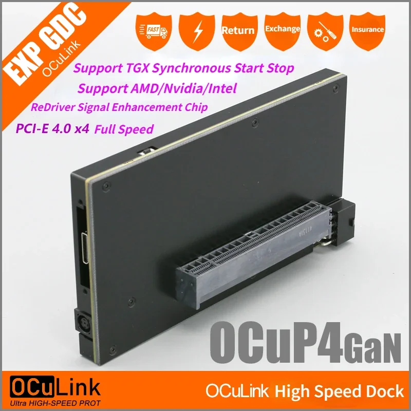 Casing Dock GPU OCuP4GaN OCuLi - Oculink Egpu Mini Pc ulasan dan harga