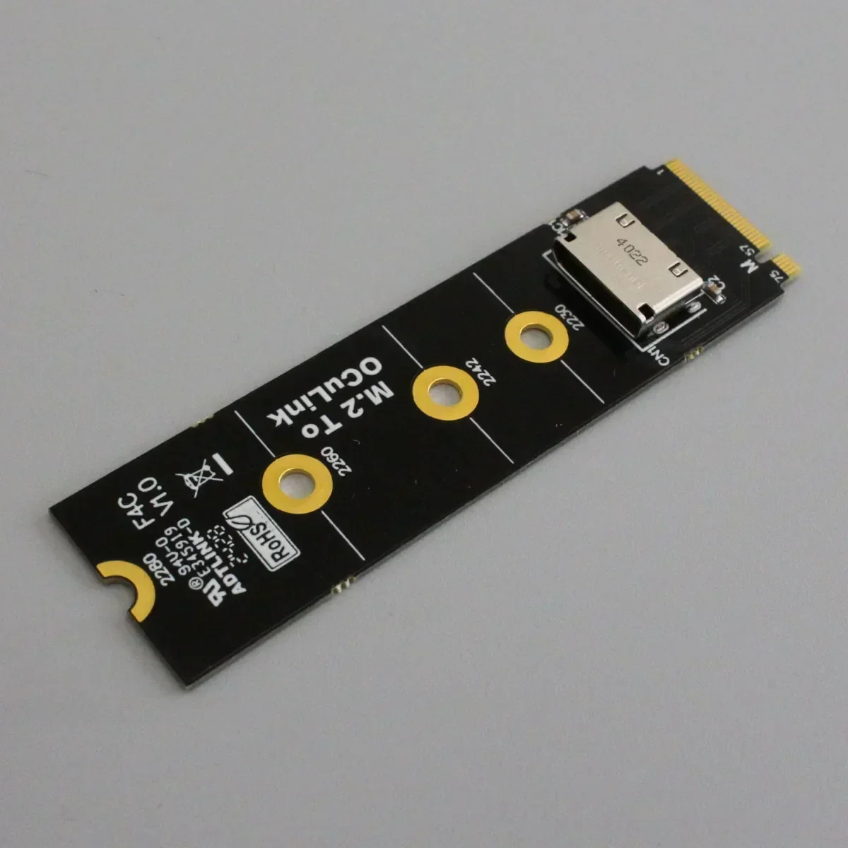 ADT PCIe 4.0 64Gbps adaptor ka - Oculink Egpu Mini Pc ulasan dan harga