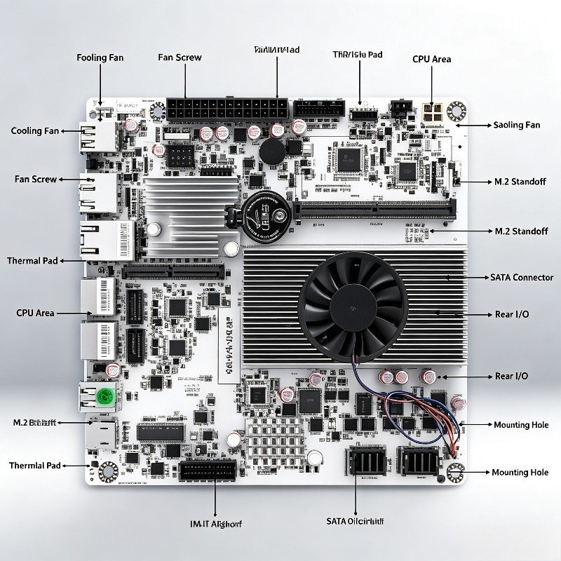 Motherboard Mini ITX NAS denga - Nas Motherboard 8 Sata Mini Itx ulasan dan harga