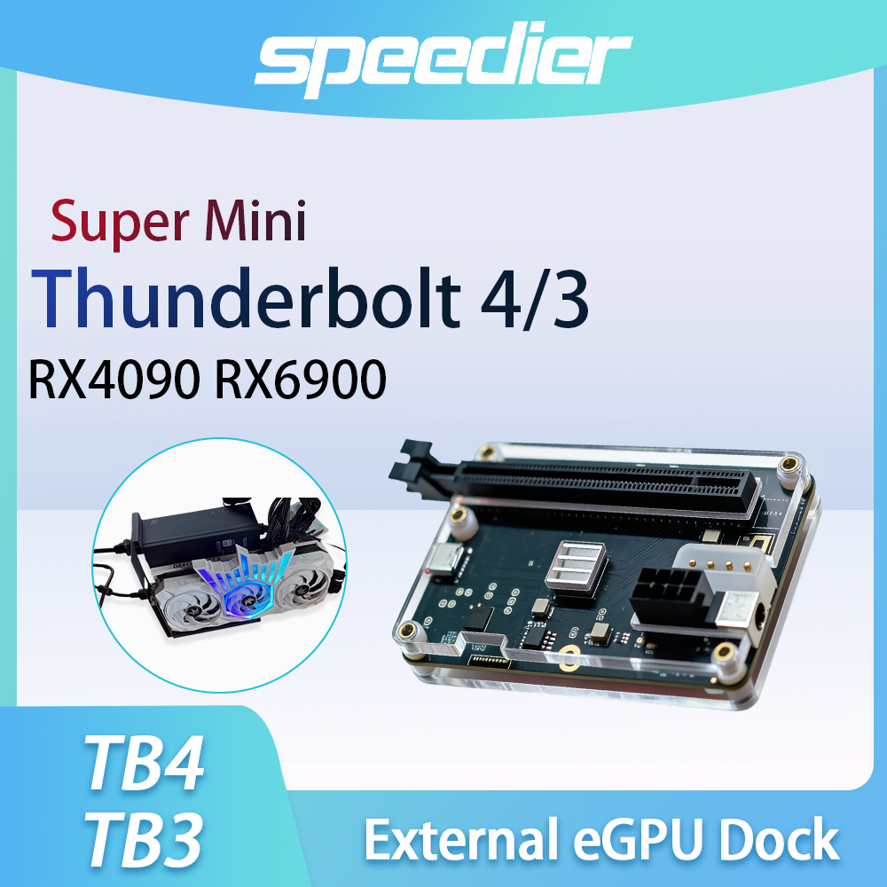 Docking Station GPU Eksternal  - Thunderbolt 4 Egpu Dock Mini Pc ulasan dan harga