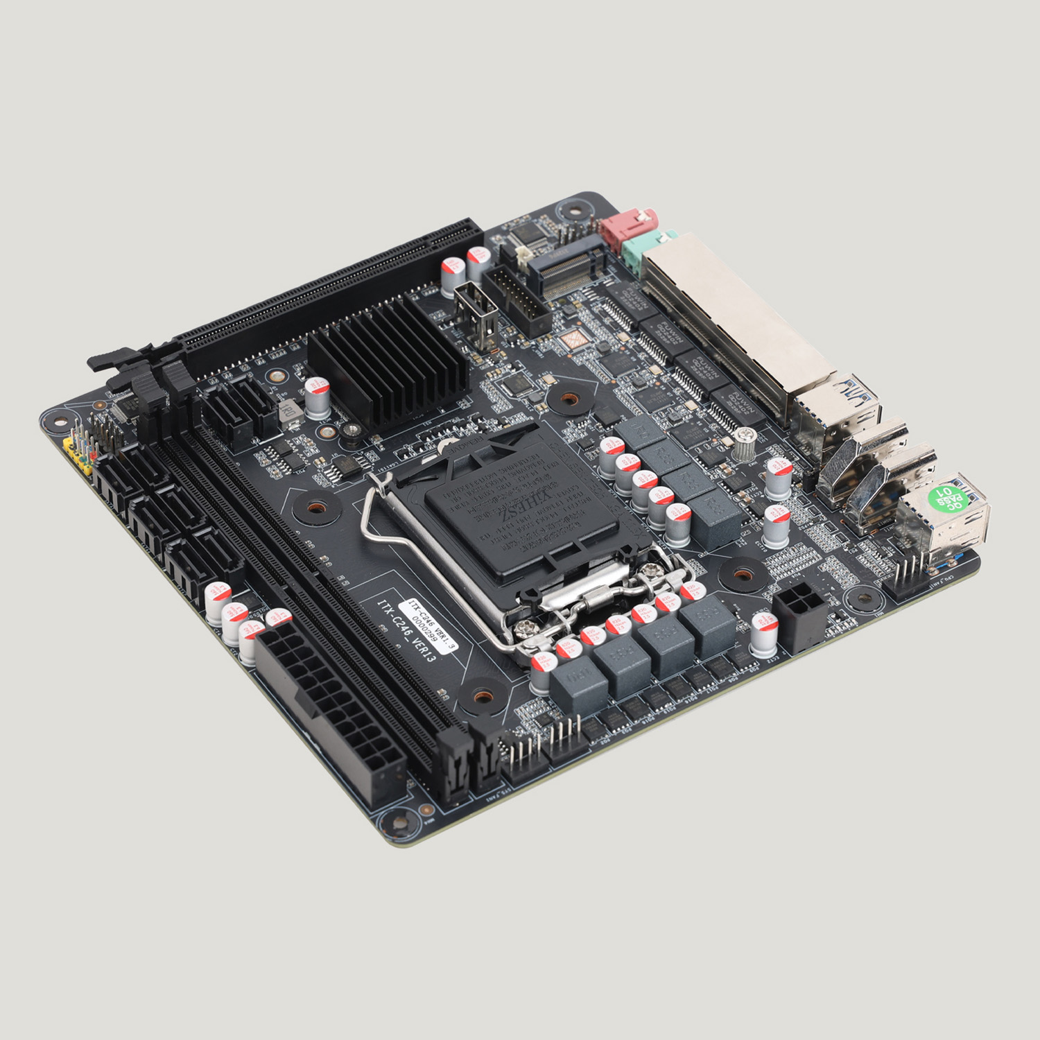 Motherboard NAS 8-Bays C246 Vp - Nas Motherboard 8 Sata Mini Itx ulasan dan harga